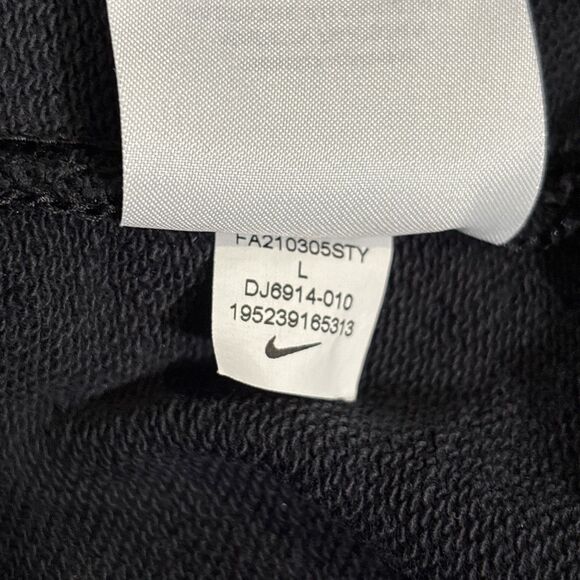 Nike Essentials French Terry Sweatshirt Embroidered Multi Logo Men's Size Large - Picture 15 of 15